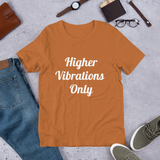 Higher Vibrations Only x Acquired Taste Co HVO Tee